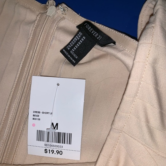 NWT🛍 F21 OFF THE SHOULDER BODYCON DRESS - Picture 3 of 4